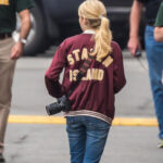 Emma Roberts Satin Jacket