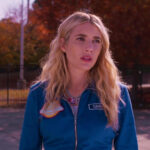 Emma Roberts Blue Jacket