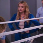 Emma Roberts Blue Jacket