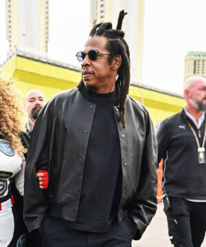 Jay-Z Black Leather Jacket