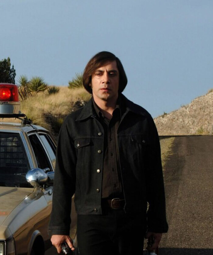 javier-bardem-no-country-for-old-men-black-jacket-outfit Javier Bardem Black Jacket