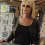 Uma Thurman Black Jacket