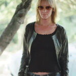 Uma Thurman Black Jacket