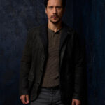 Peter Gadiot Leather Jacket