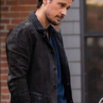 Peter Gadiot Leather Jacket