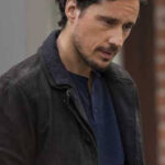 Peter Gadiot Leather Jacket