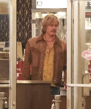 Cliff Booth Suede Jacket