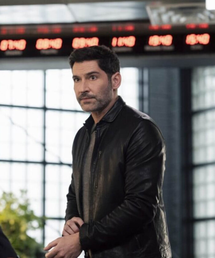 Tom Ellis Leather Jacket