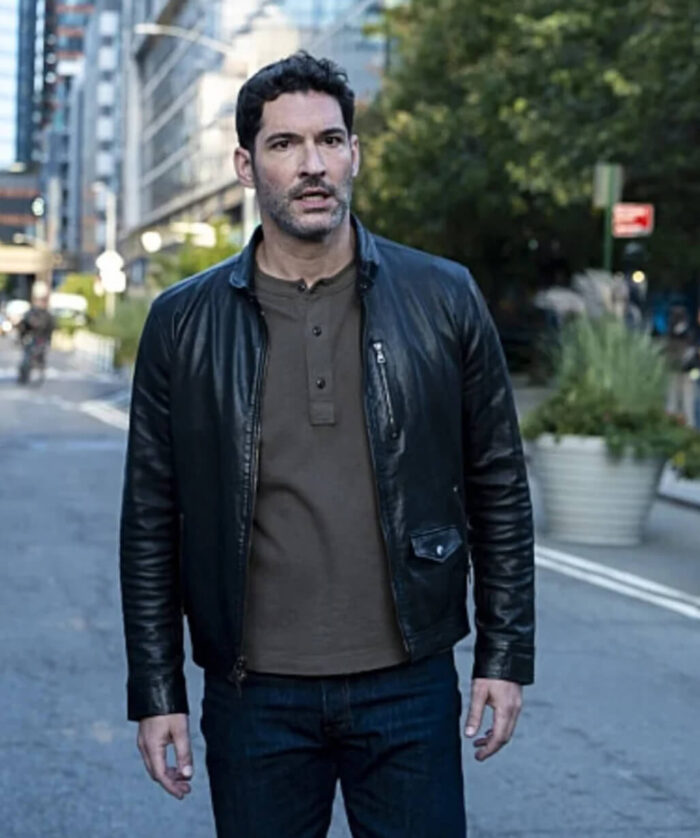 Tom Ellis Leather Jacket