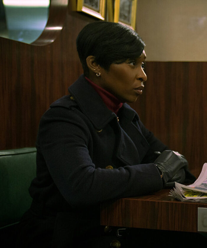 Cynthia Erivo Wool Coat