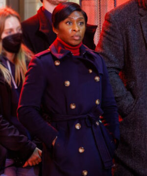Cynthia Erivo Wool Coat