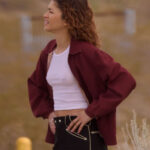 Zendaya Red Jacket