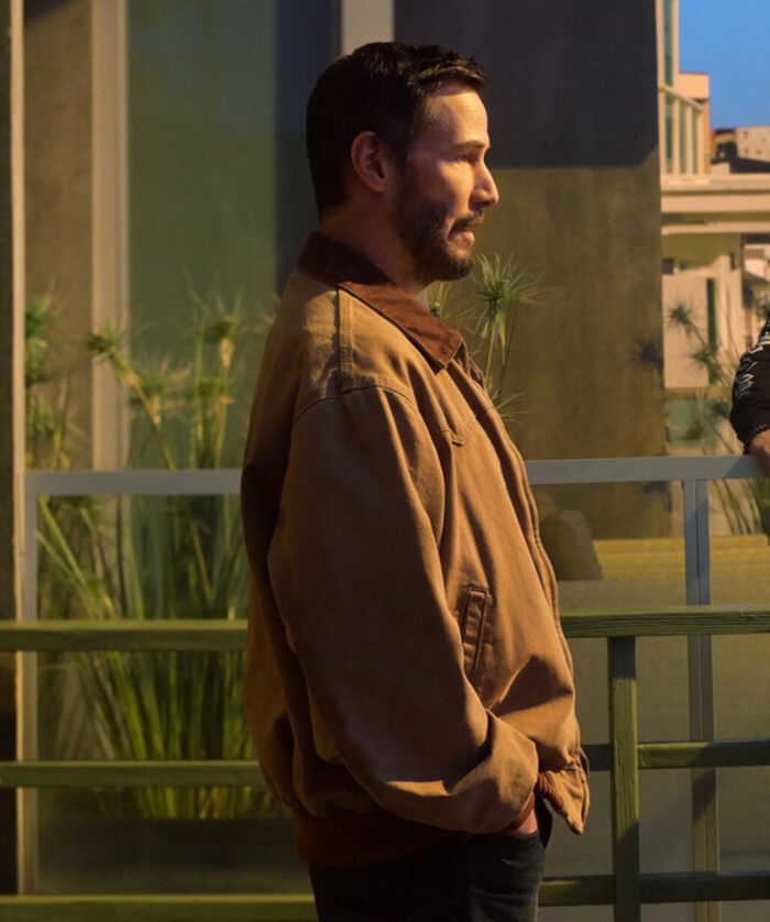 Keanu Reeves Cotton Jacket