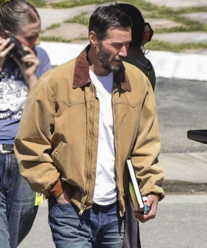 Keanu Reeves Cotton Jacket