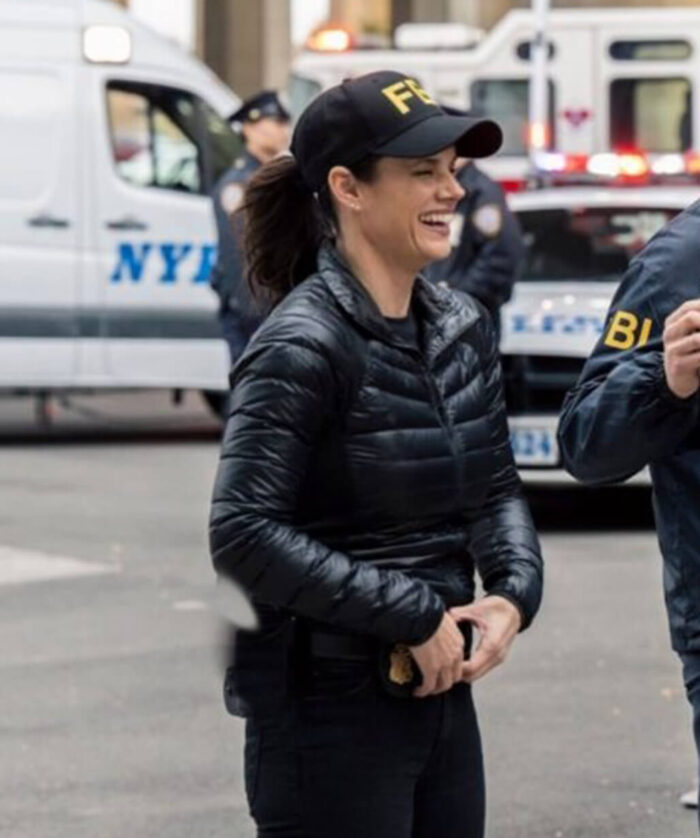 missy-peregrym-cia-s01-puffer-jacket-wear Maggie Bell Puffer Jacket