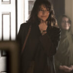 Necar Zadegan Black Coat