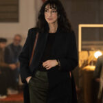 Necar Zadegan Black Coat