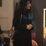 Necar Zadegan Black Coat