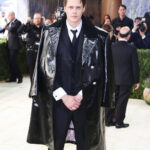 Bill Skarsgård Black Coat