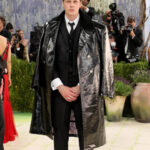 Bill Skarsgård Black Coat