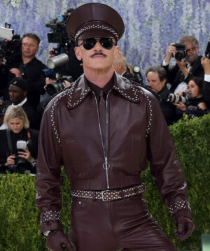 Luke Evans Leather Jacket