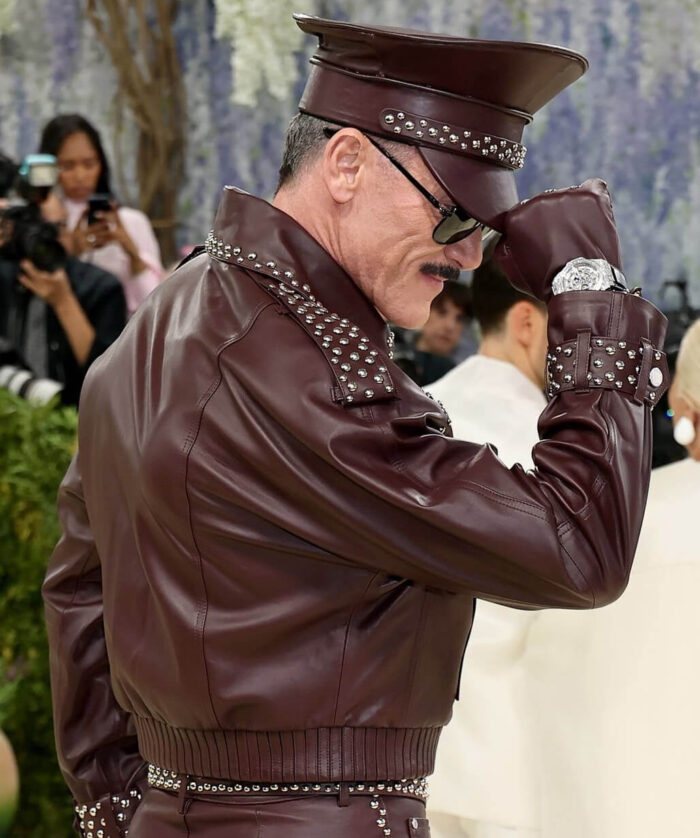 Luke Evans Leather Jacket