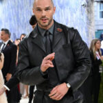 Nicholas Hoult Leather Blazer