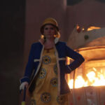 Miss Valentine Blue Jacket