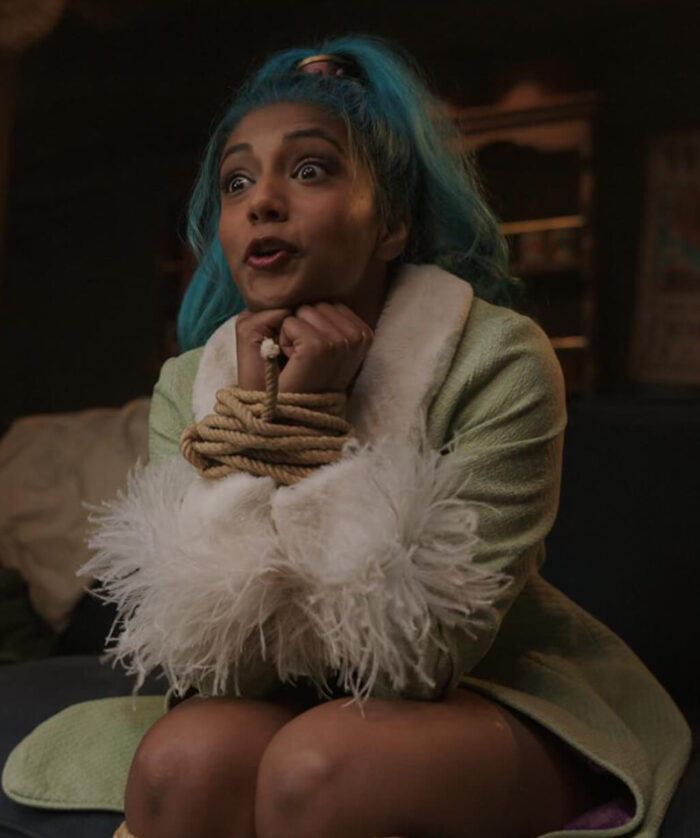 Miss Wednesday Green Coat