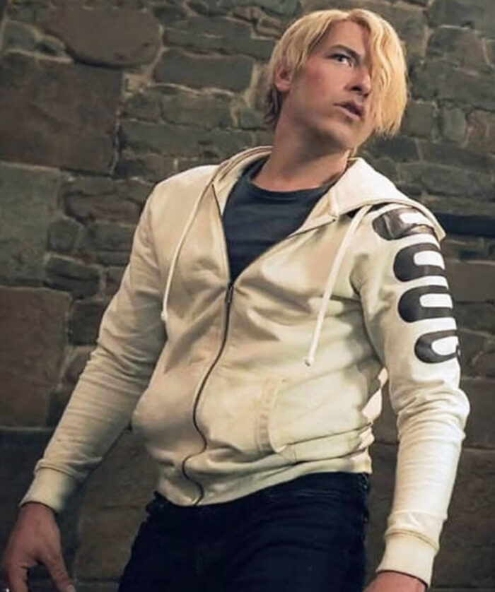 Sanji White Hoodie