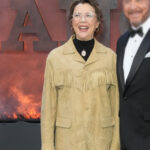 Annette Bening Fringe Jacket