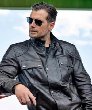 Henry Cavill Leather Jacket