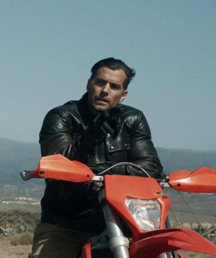 Henry Cavill Leather Jacket