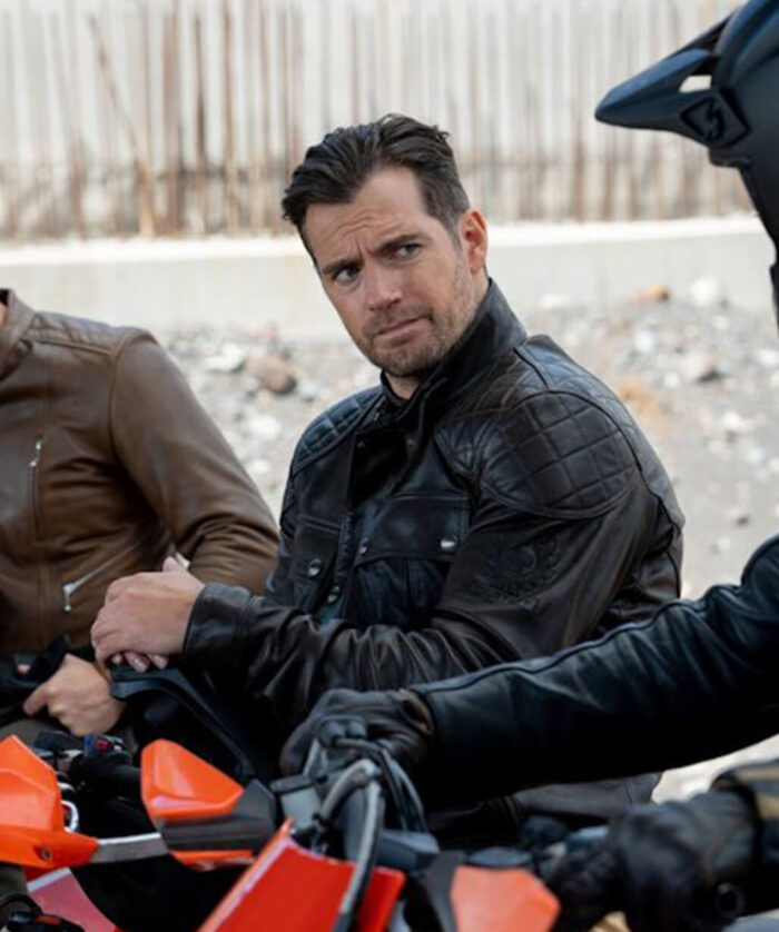 Henry Cavill Leather Jacket