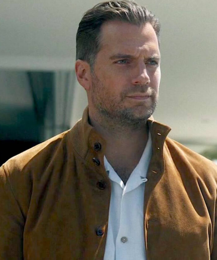 Henry Cavill Suede Jacket