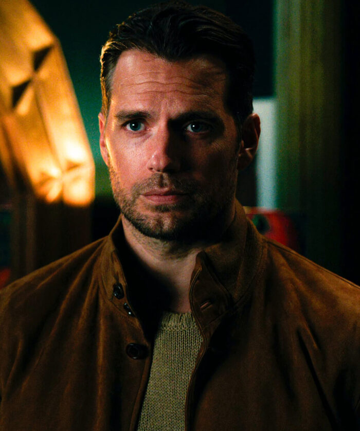 Henry Cavill Suede Jacket