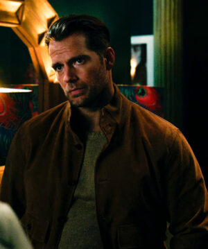 Henry Cavill Suede Jacket