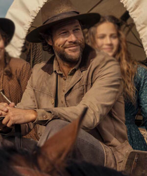 Luke Bracey Brown Jacket
