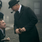 Sam Neill Black Coat
