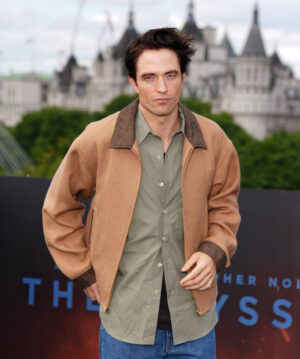 Robert Pattinson Brown Jacket