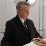 Sam Neill Wool Coat