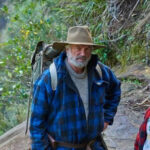 Sam Neill Plaid Coat