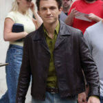 Tom Holland Leather Jacket