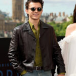 Tom Holland Leather Jacket