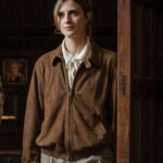 Benedetta Porcaroli Suede Jacket