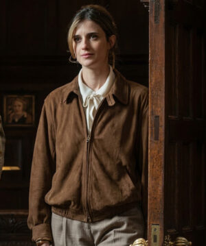 Benedetta Porcaroli Suede Jacket