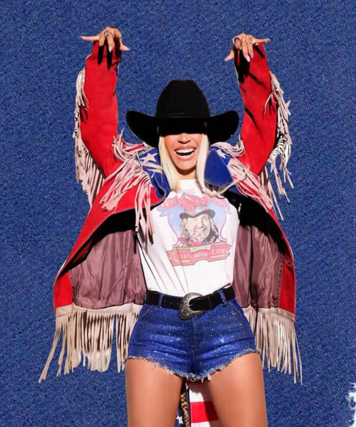 Beyonce Fringe Jacket