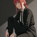 Makima Black Blazer