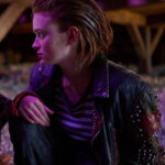 Sadie Sink Leather Jacket
