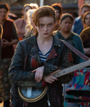 Sadie Sink Leather Jacket